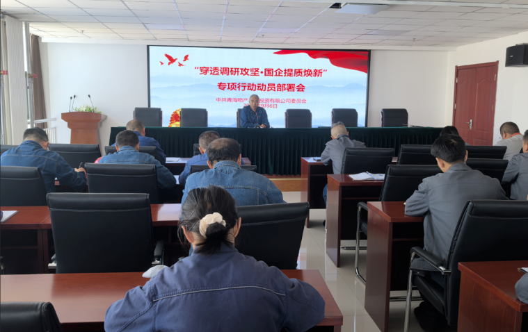 工投公司黨委召開&ldquo;穿透調(diào)研攻堅(jiān)&middot;國企提質(zhì)煥新&rdquo;專項(xiàng)行動(dòng)動(dòng)員部署會(huì)